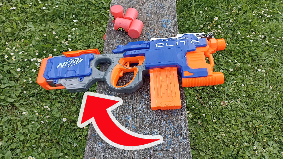 Watch NERF N-Strike Hyper Fire - Review and Test on Amazon Live